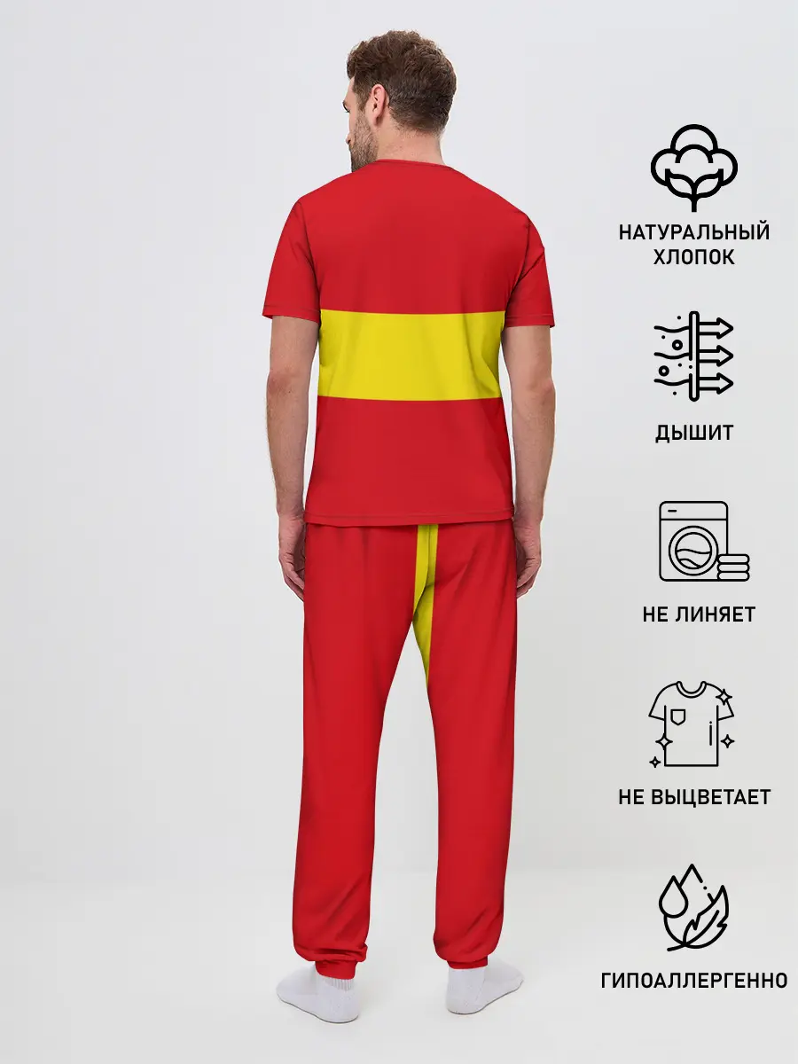 Мужская пижама с брюками / Манчестер Юнайтед ФК