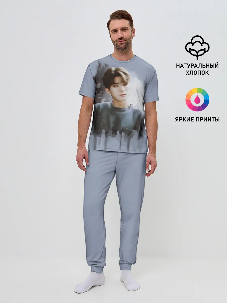 Мужская пижама с брюками / Kihyun