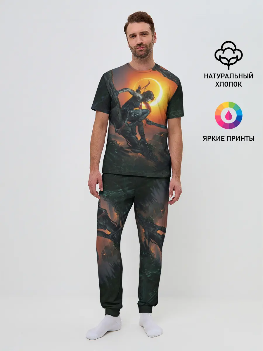 Мужская пижама с брюками / Shadow of the Tomb Raider