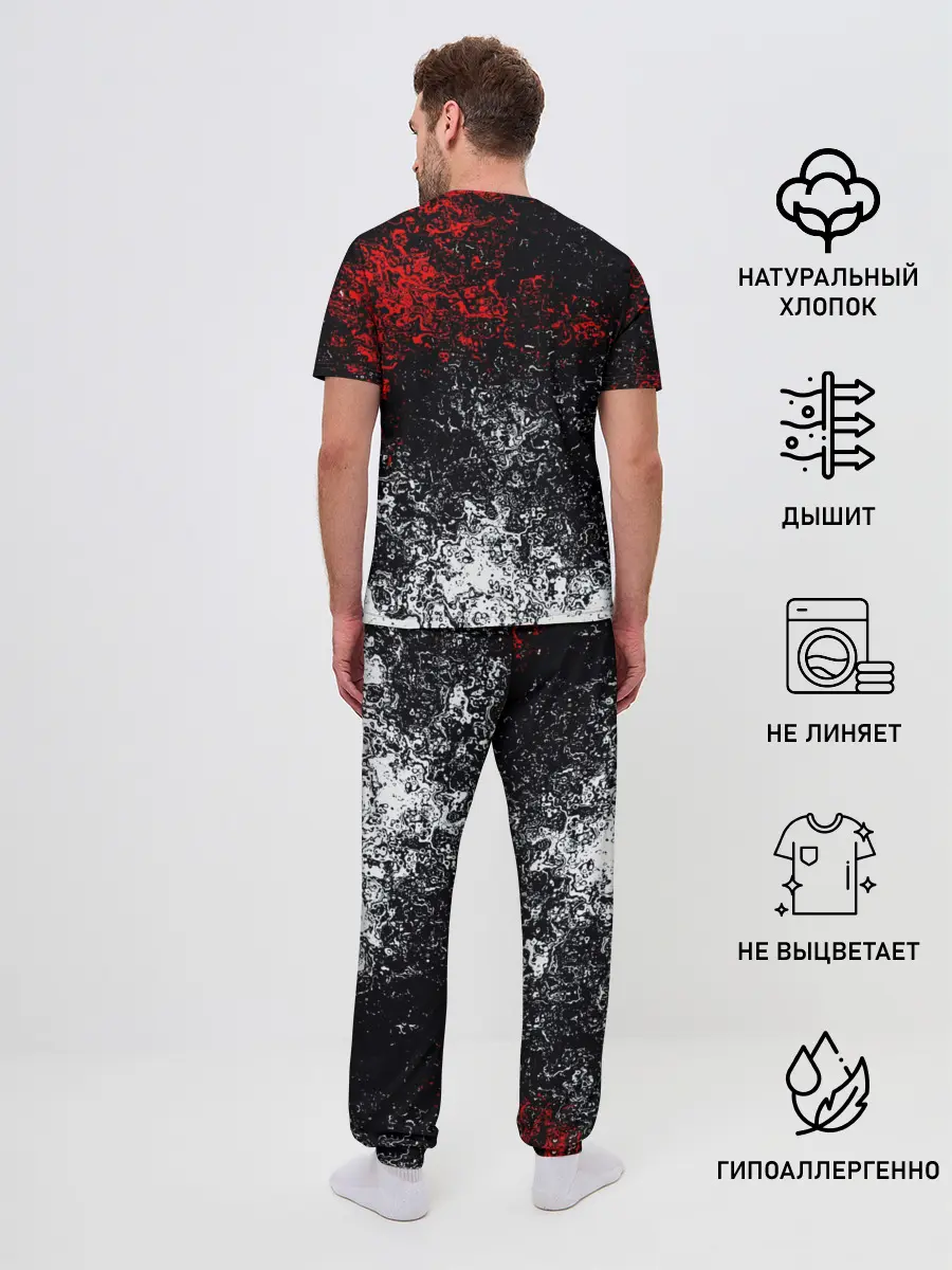 Мужская пижама с брюками / Rainbow six Siege