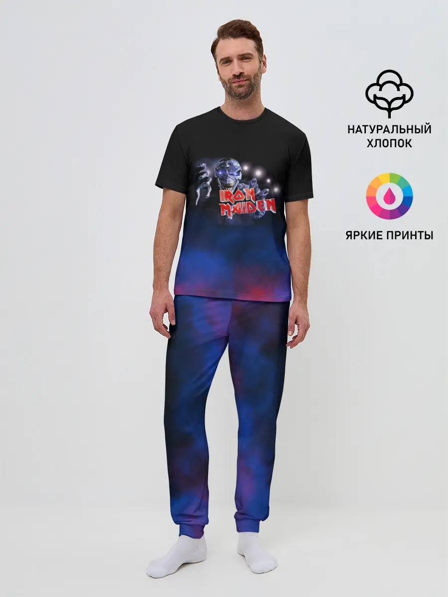 Мужская пижама с брюками / Iron Maiden