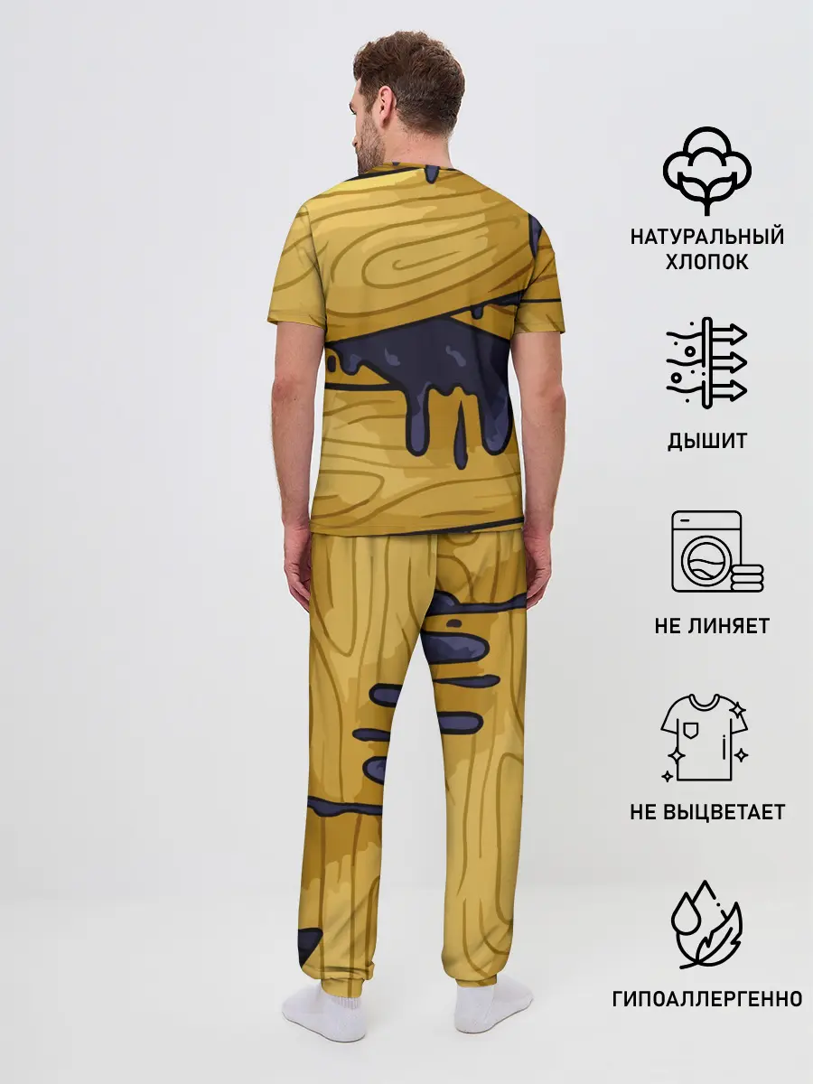 Мужская пижама с брюками / Bendy and the Ink Machine