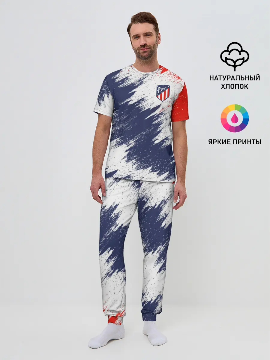 Мужская пижама с брюками / Atletico Madrid