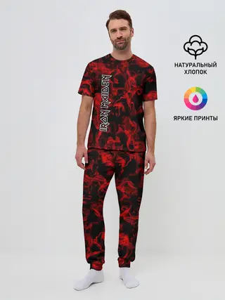 Мужская пижама с брюками / Iron Maiden