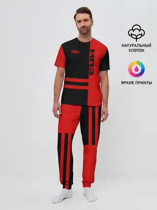 Мужская пижама с брюками / МАЗ