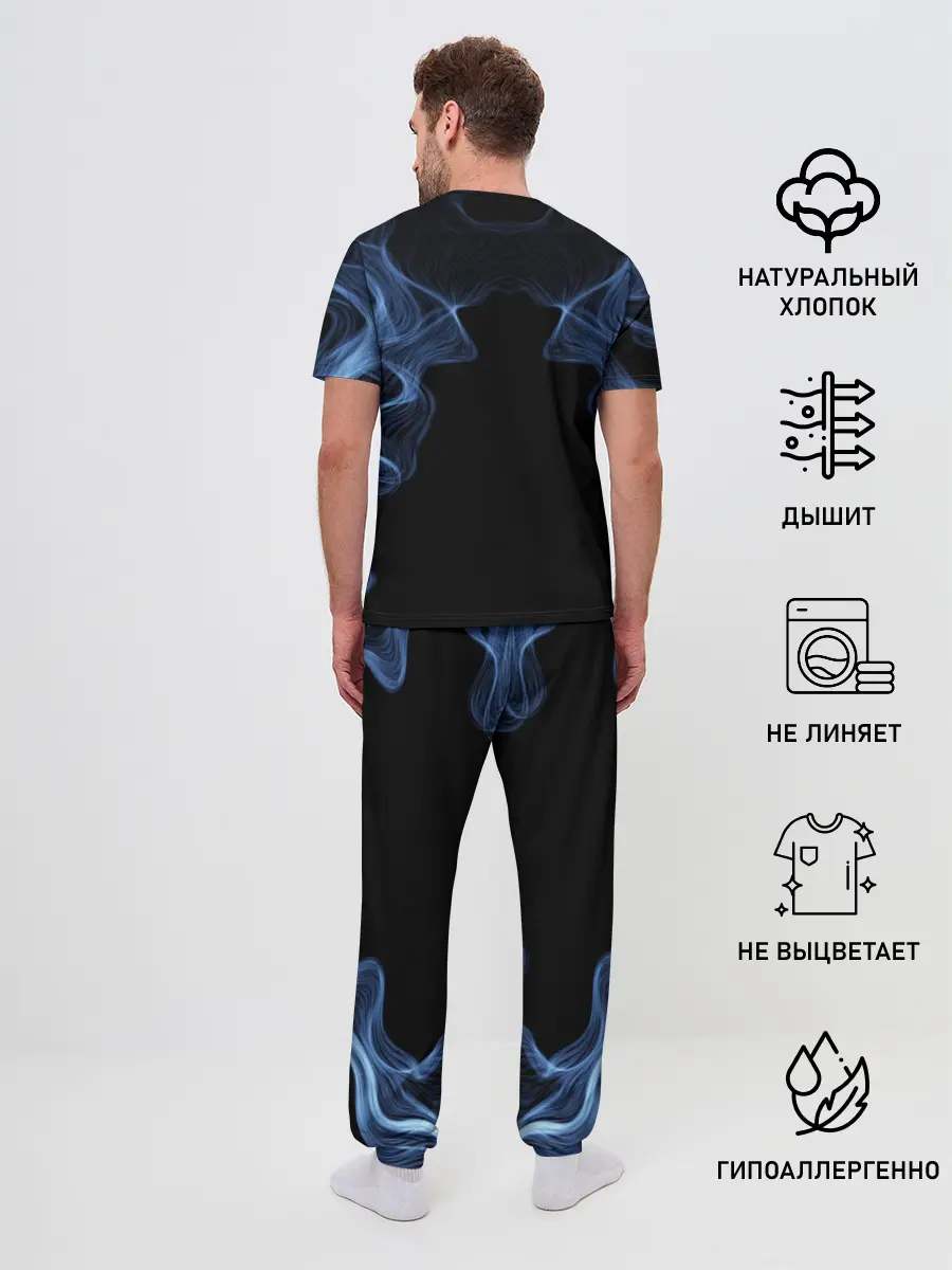 Мужская пижама с брюками / Россия