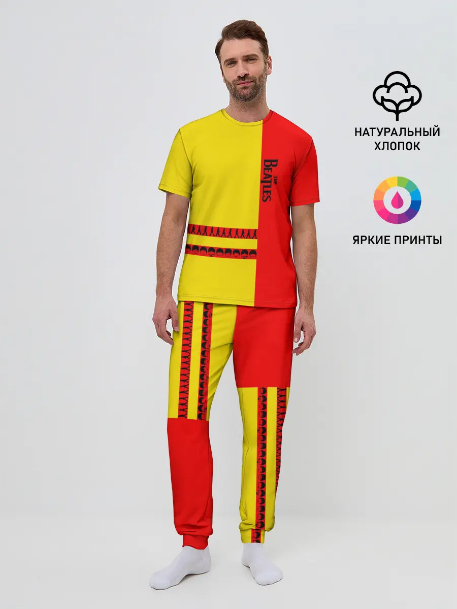 Мужская пижама с брюками / The Beatles