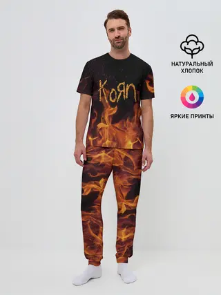 Мужская пижама с брюками / Korn