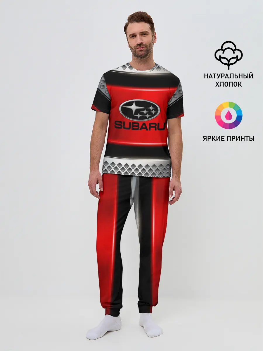 Мужская пижама с брюками / SUBARU