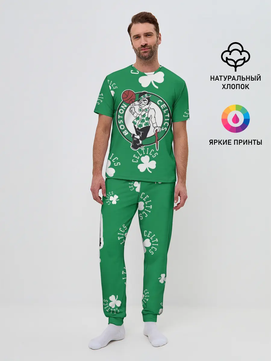 Мужская пижама с брюками / Boston celtics, nba