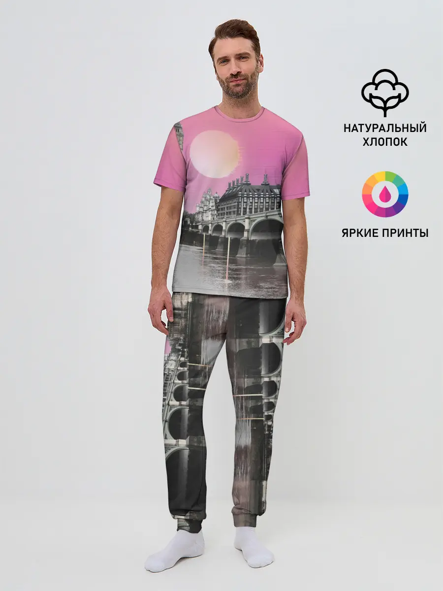 Мужская пижама с брюками / UK