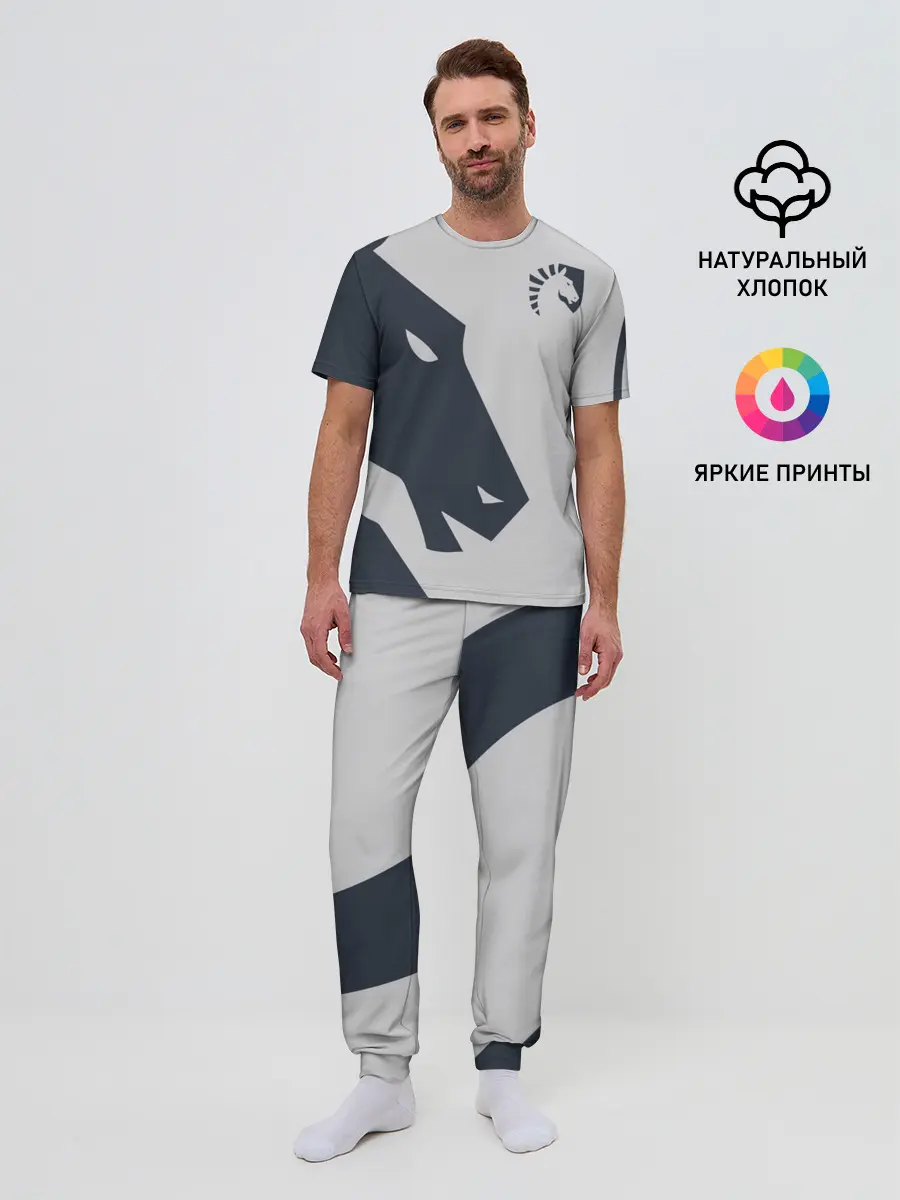 Мужская пижама с брюками / Liquid - The Form