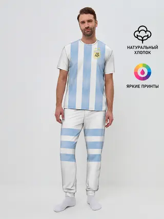 Мужская пижама с брюками / Сборная Аргентины