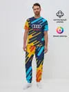 Мужская пижама с брюками / AUDI.