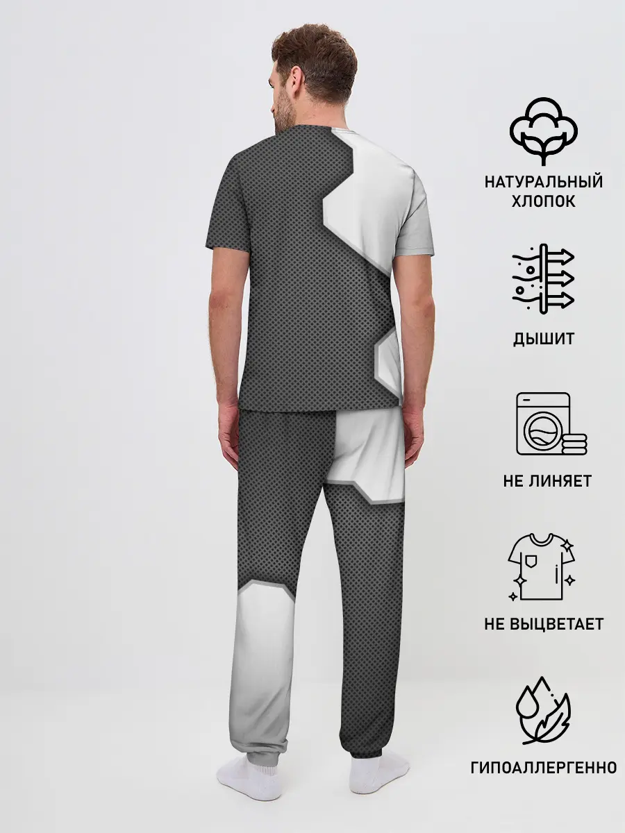 Мужская пижама с брюками / Volkswagen sport uniform auto