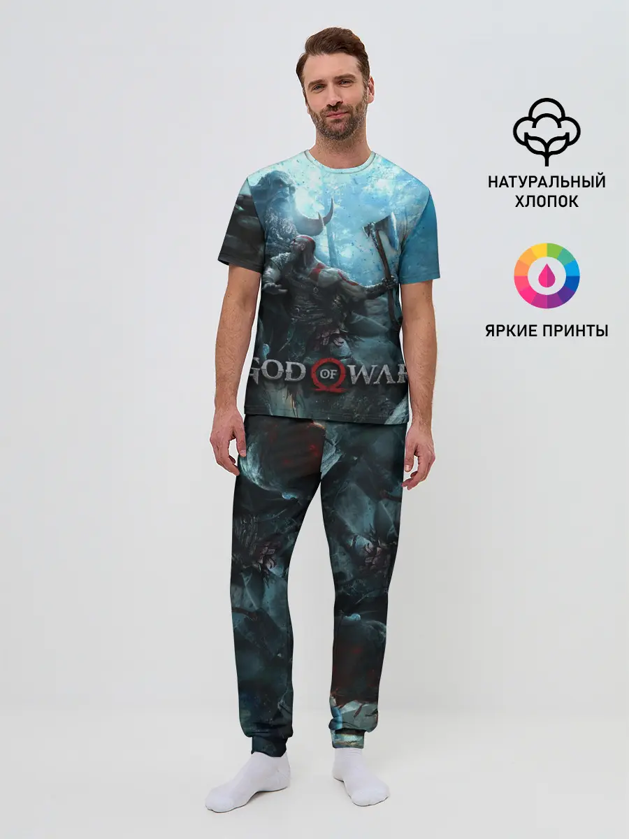 Мужская пижама с брюками / Kratos