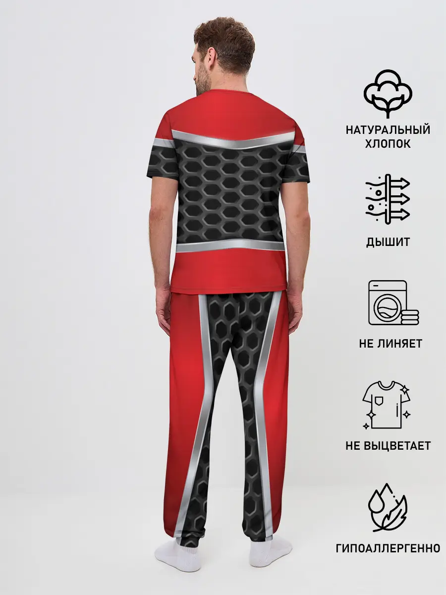 Мужская пижама с брюками / VOLVO