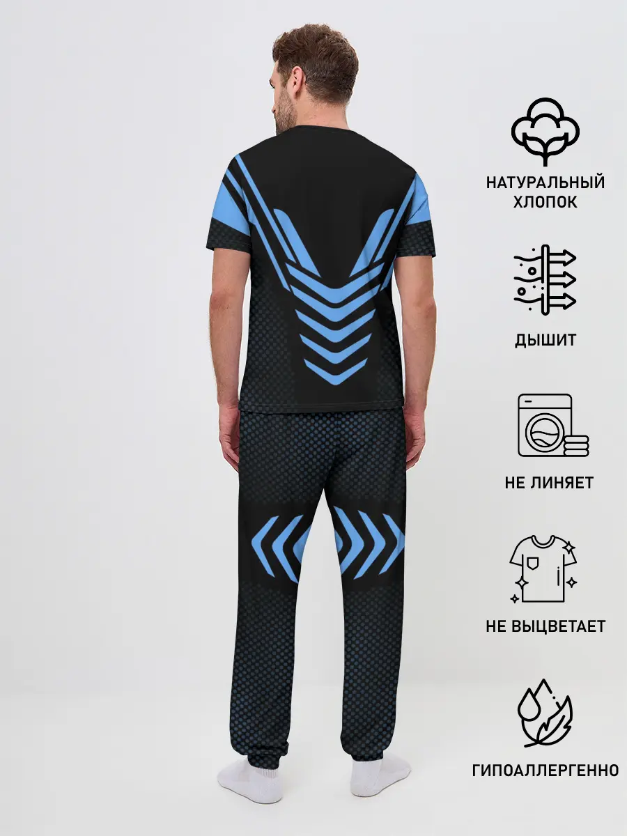 Мужская пижама с брюками / Mass Effect N7