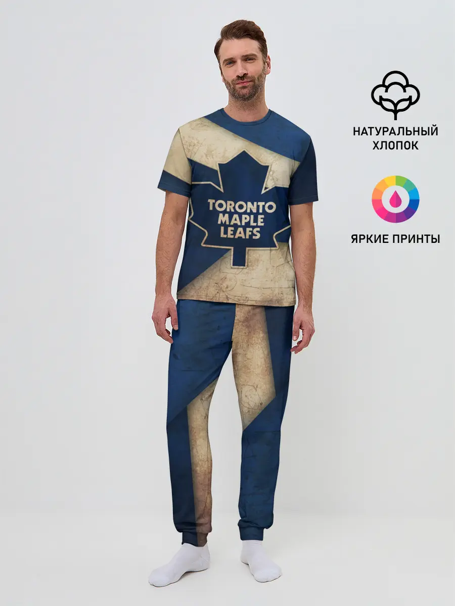 Мужская пижама с брюками / Торонто олд