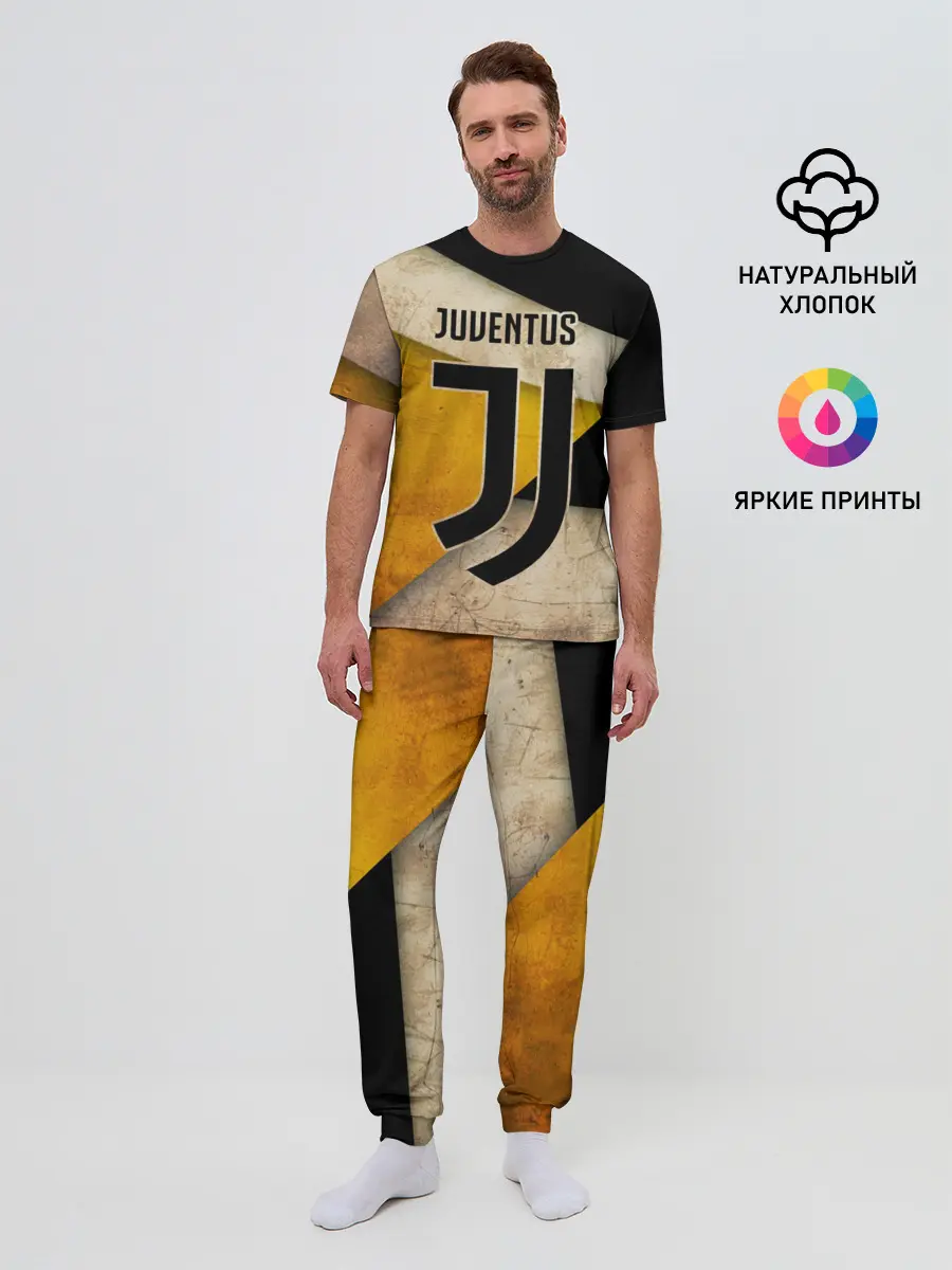 Мужская пижама с брюками / Ювентус олд
