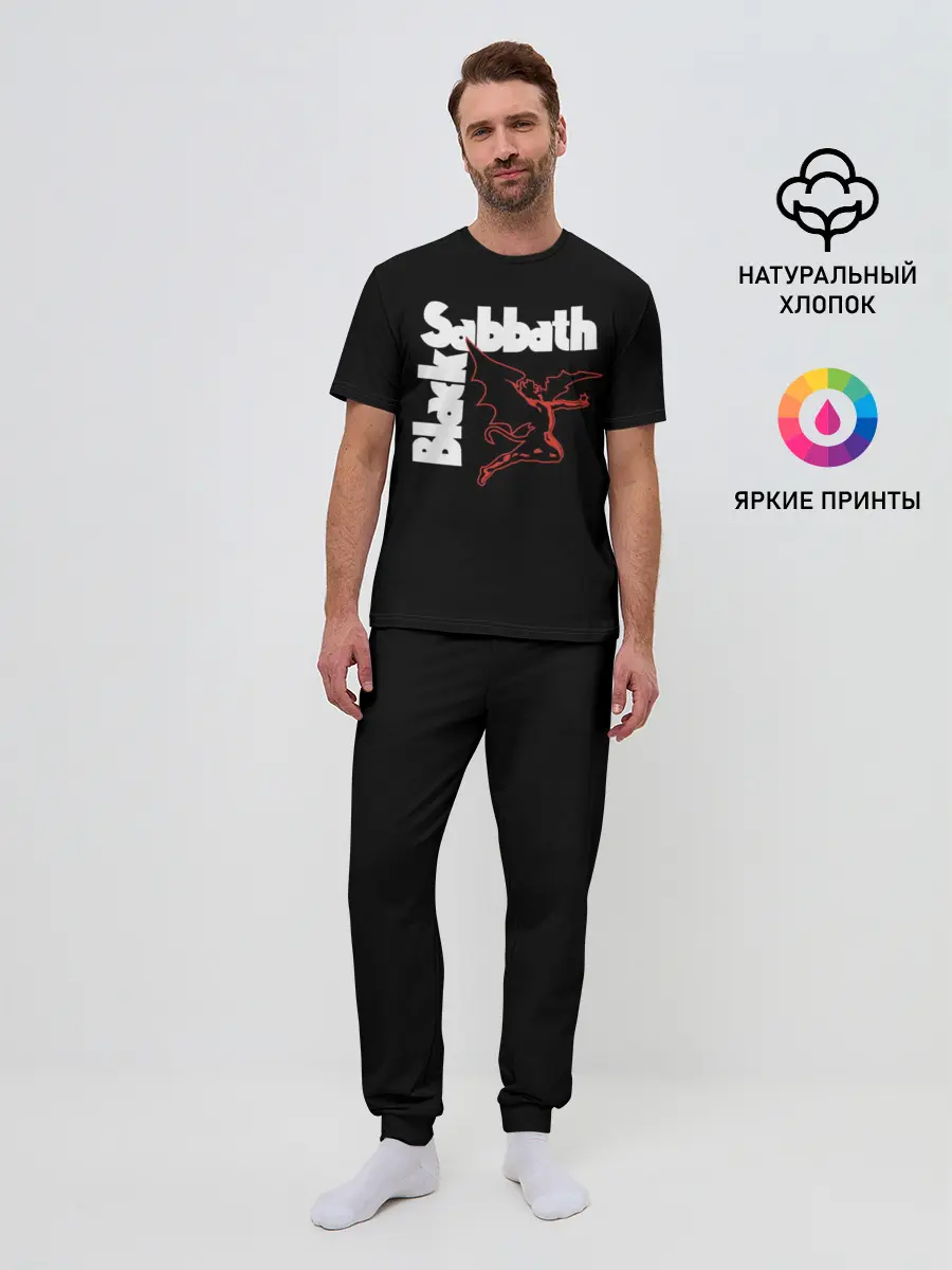 Мужская пижама с брюками / BLACK SABBATH.