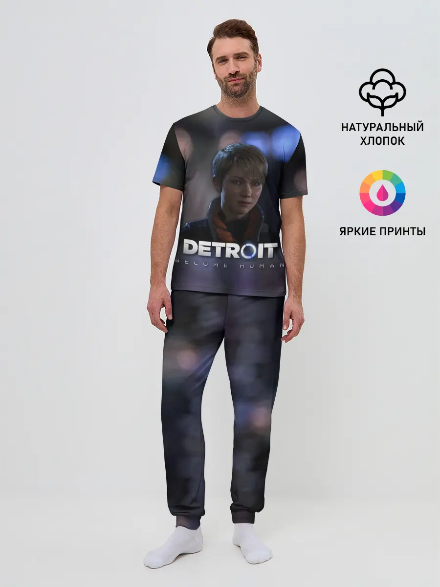 Мужская пижама с брюками / Detroit: Become Human - Kara