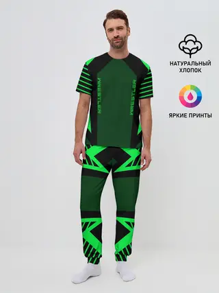 Мужская пижама с брюками / Wrestler