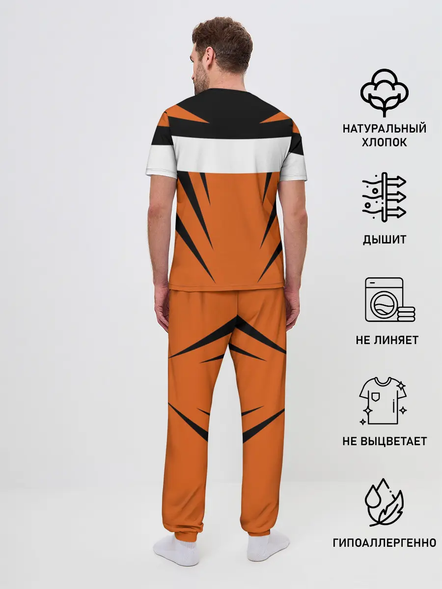 Мужская пижама с брюками / Basketball