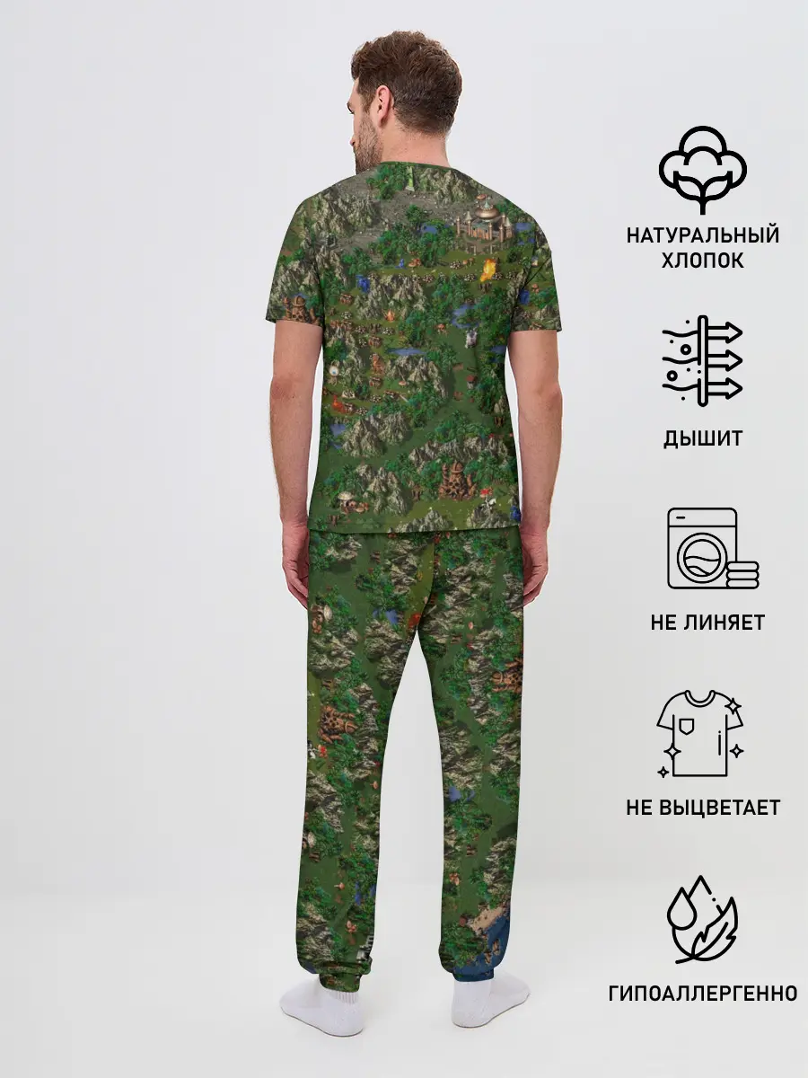 Мужская пижама с брюками / heroes of might and magic