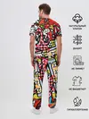 Мужская пижама с брюками / Современное искусство