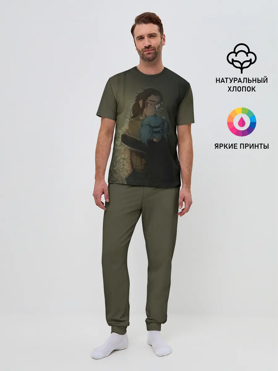 Мужская пижама с брюками / Sally Face