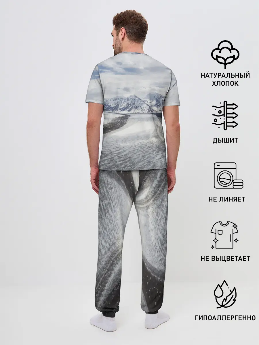 Мужская пижама с брюками / BMW