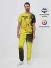 Мужская пижама с брюками / Pikachu Pika Pika