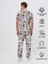 Мужская пижама с брюками / BTS Collage