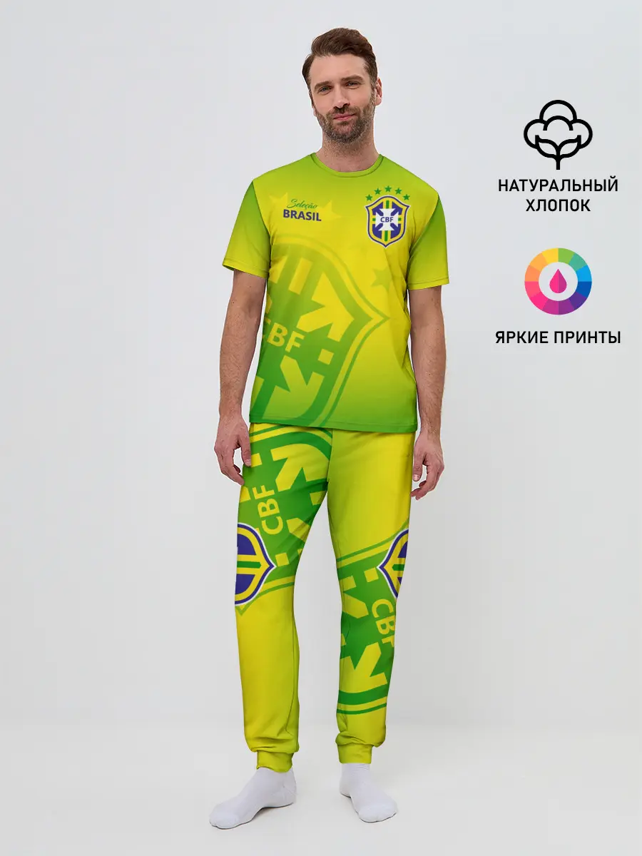 Мужская пижама с брюками / Бразилия