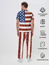 Мужская пижама с брюками / США ФЛАГ