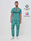 Мужская пижама с брюками / Messi away 19-20