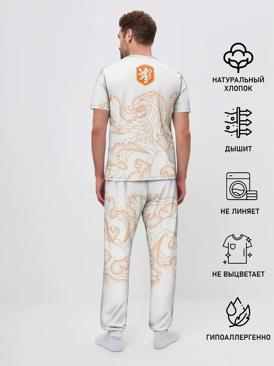Мужская пижама с брюками / Сборная Голландии