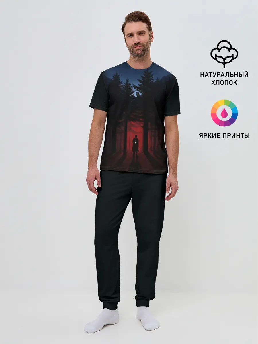 Мужская пижама с брюками / Twin Peaks