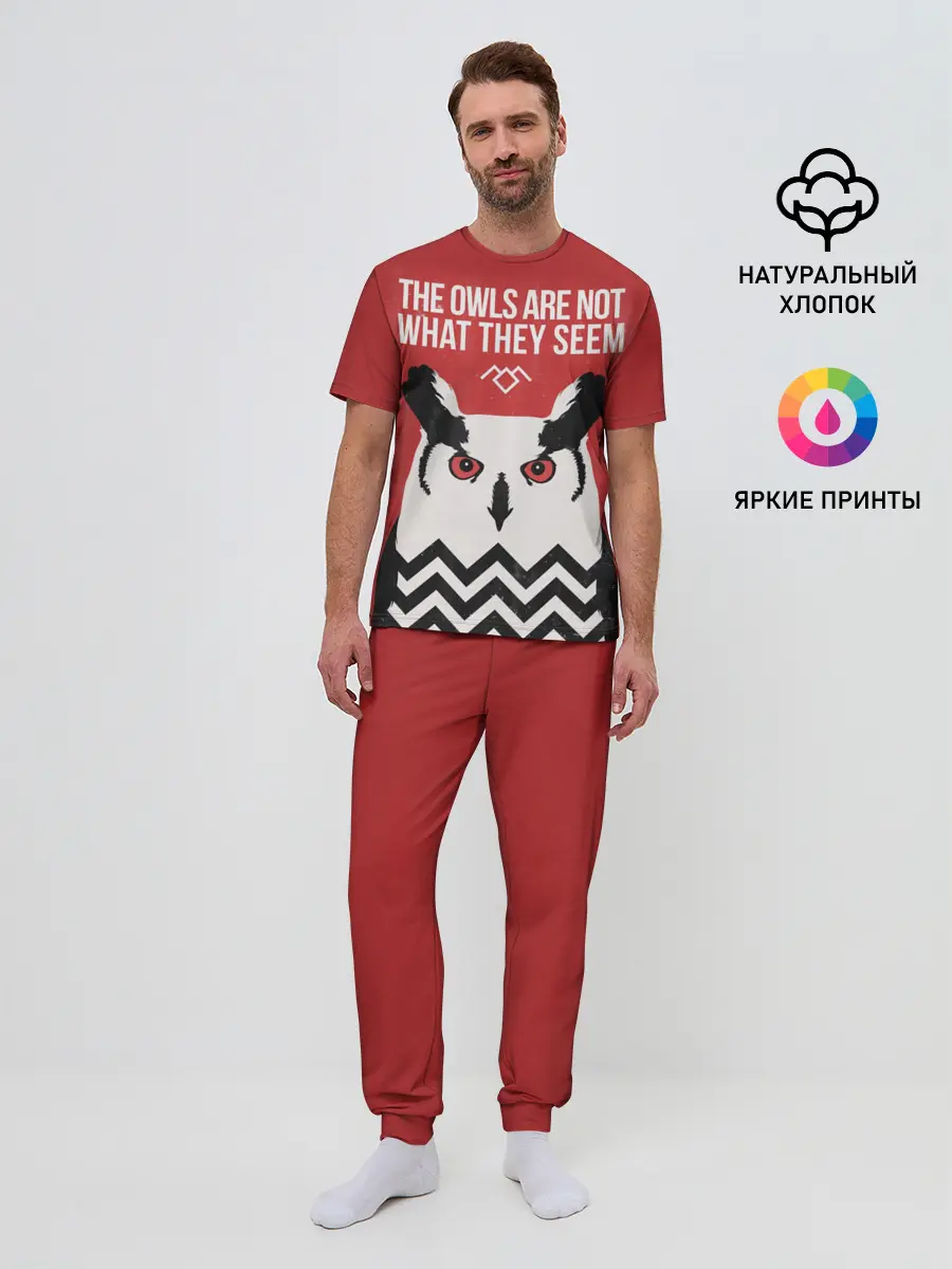 Мужская пижама с брюками / Twin Peaks