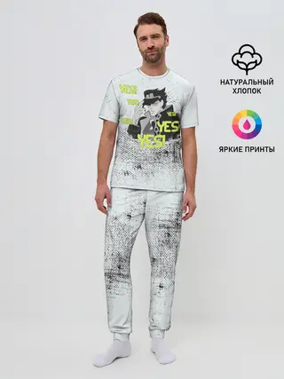 Мужская пижама с брюками / JoJo Bizarre Adventure