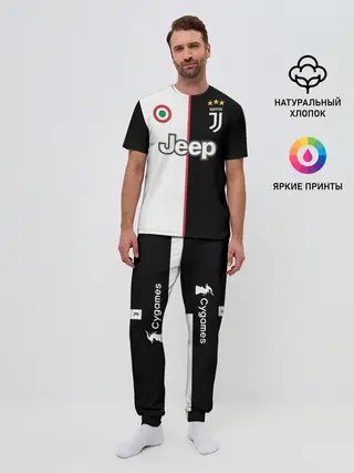 Мужская пижама с брюками / Ronaldo Juventus Home 19/20