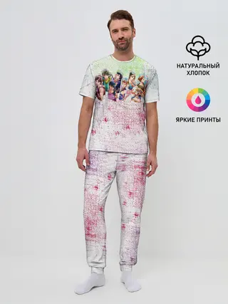 Мужская пижама с брюками / JoJo Bizarre Adventure