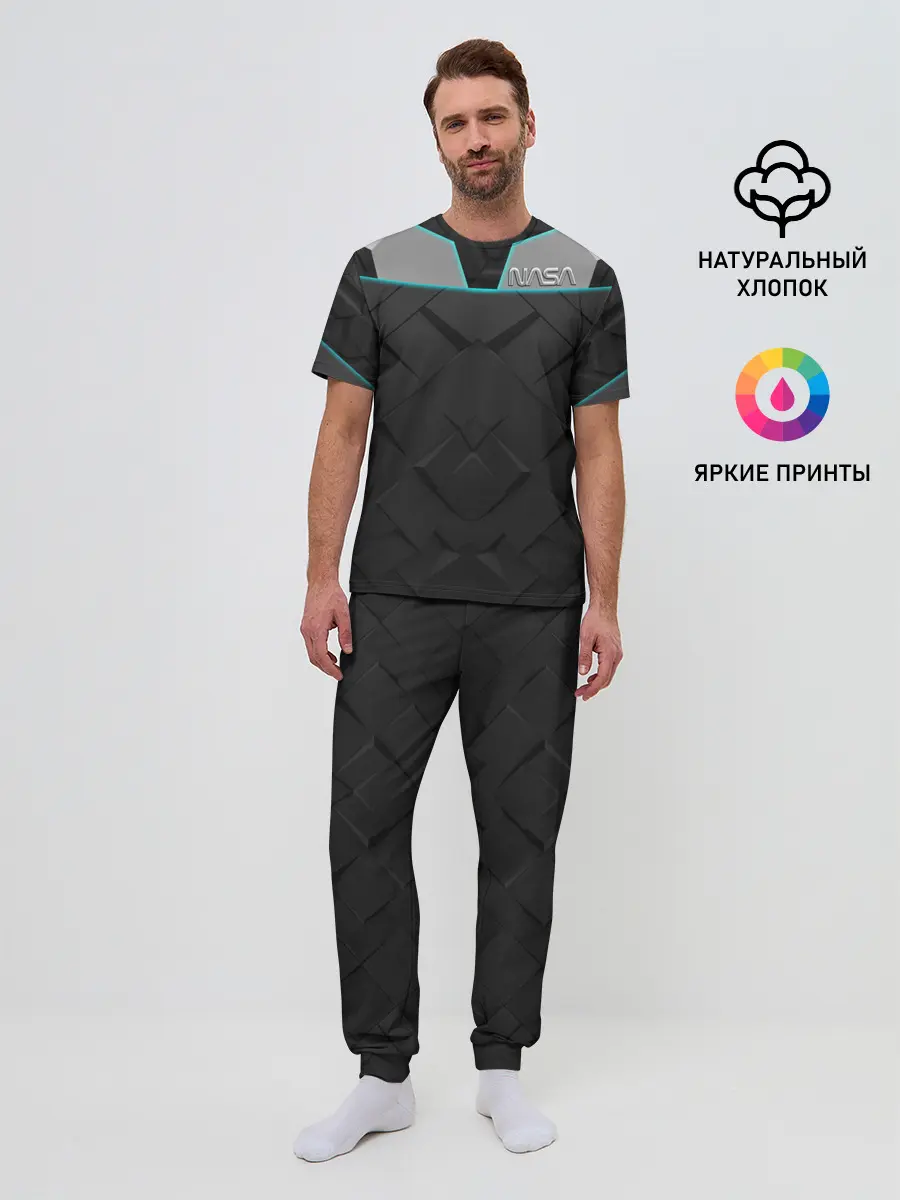 Мужская пижама с брюками / NASA