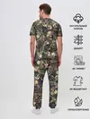 Мужская пижама с брюками / Камуфляж с черепами