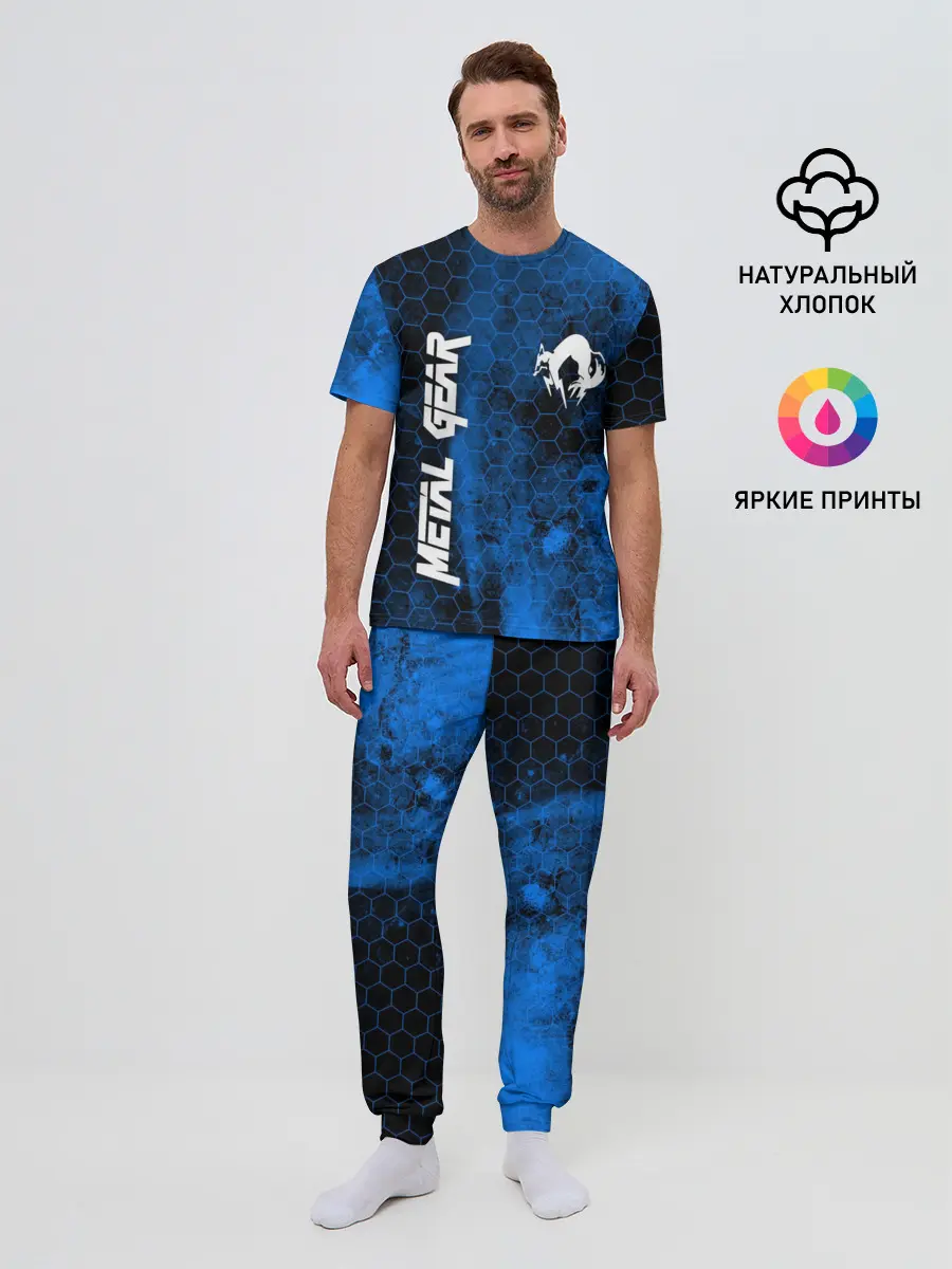 Мужская пижама с брюками / METAL GEAR SOLID
