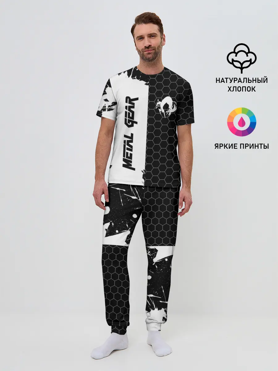 Мужская пижама с брюками / METAL GEAR SOLID