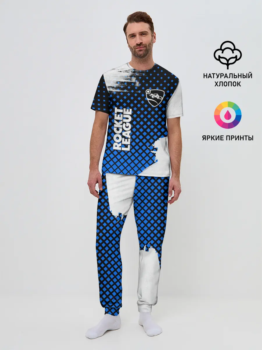 Мужская пижама с брюками / ROCKET LEAGUE