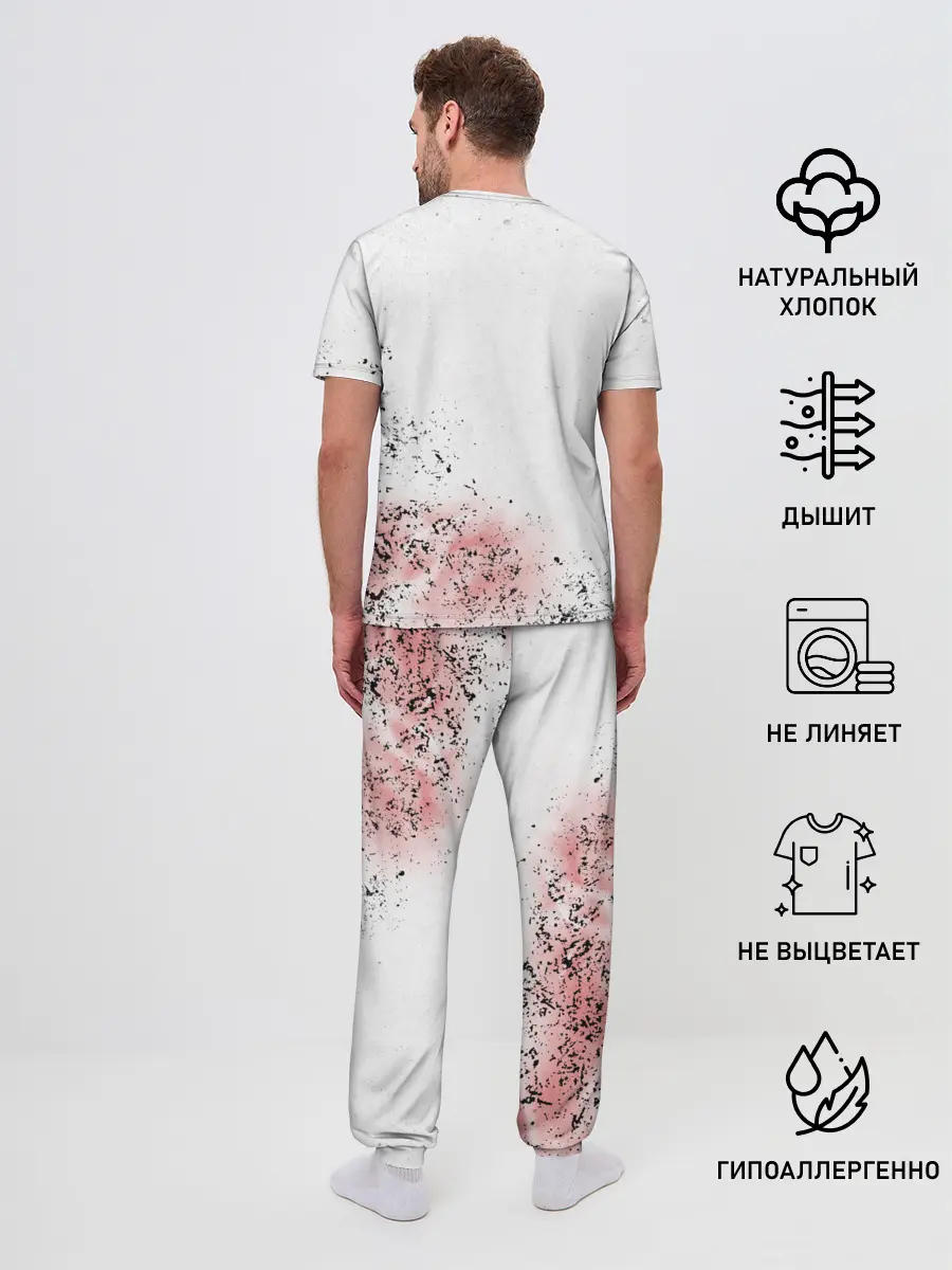 Мужская пижама с брюками / Fairy Tale logo