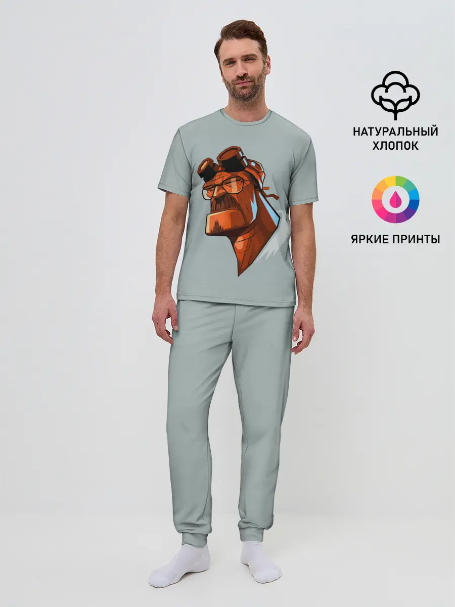 Мужская пижама с брюками / Hellbad